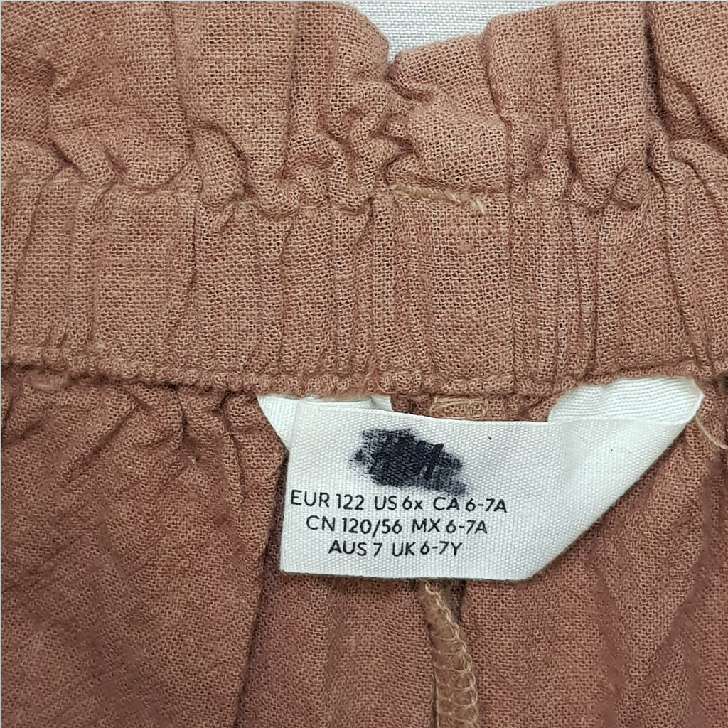 شلوارک دخترانه 28595 سایز 1.5 تا 12 سال مارک H&M   *