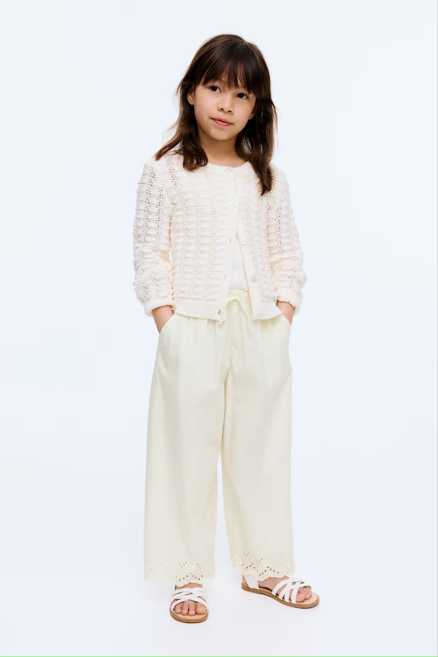 شلوار دخترانه 28642 سایز 2 تا 11 سال مارک H&M