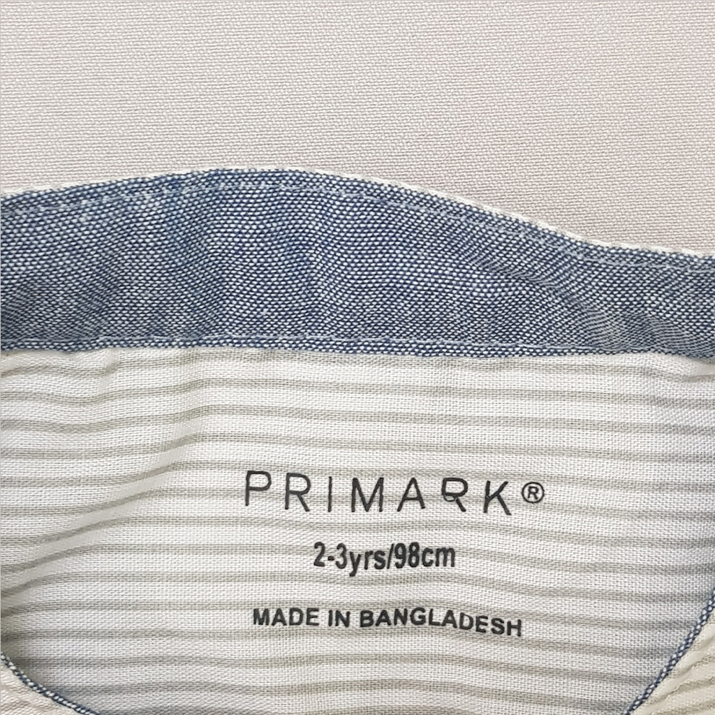 پیراهن پسرانه 28565 سایز 2 تا 10 سال مارک PRIMARK