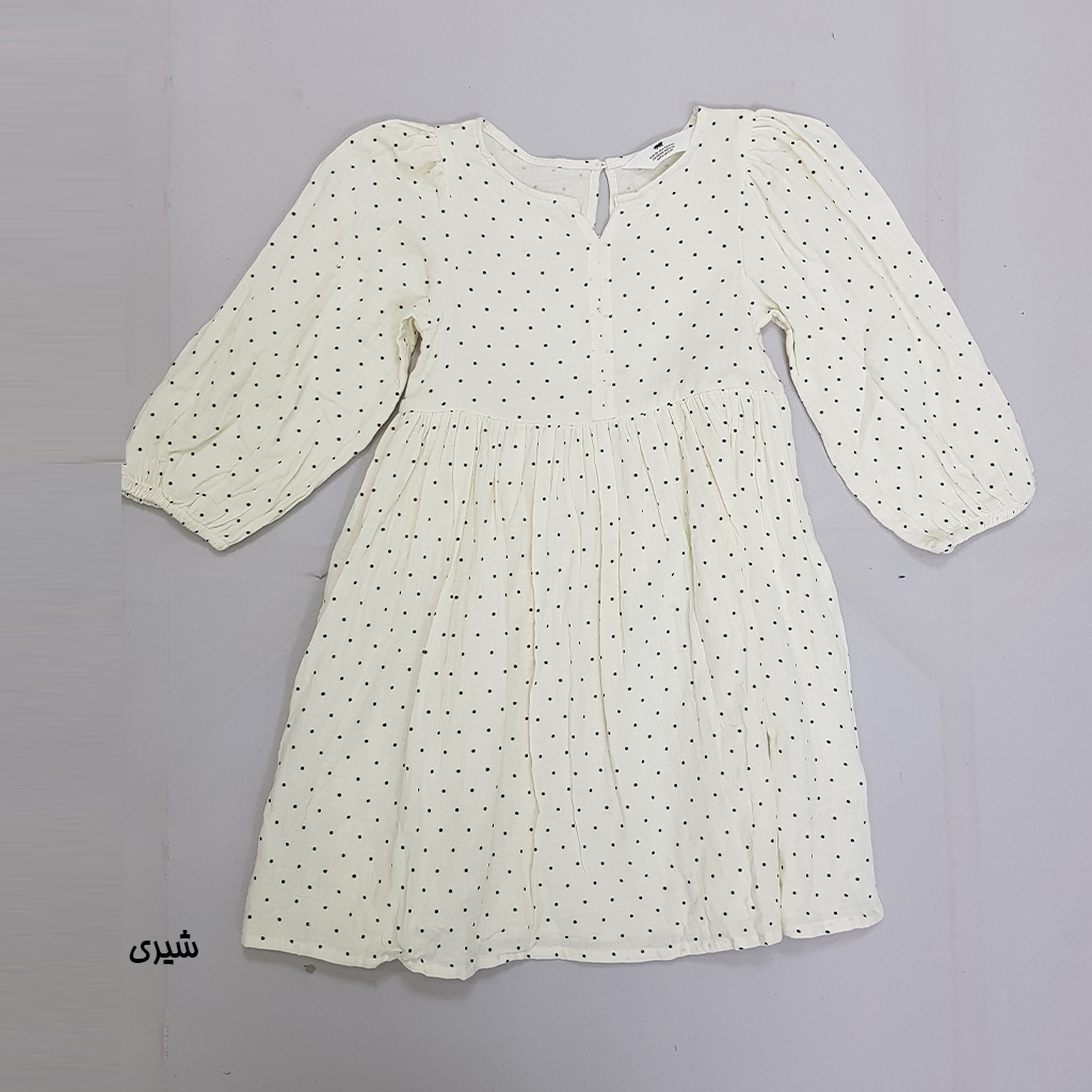 سارافون دخترانه 28646 سایز 1.5 تا 12 سال مارک H&M