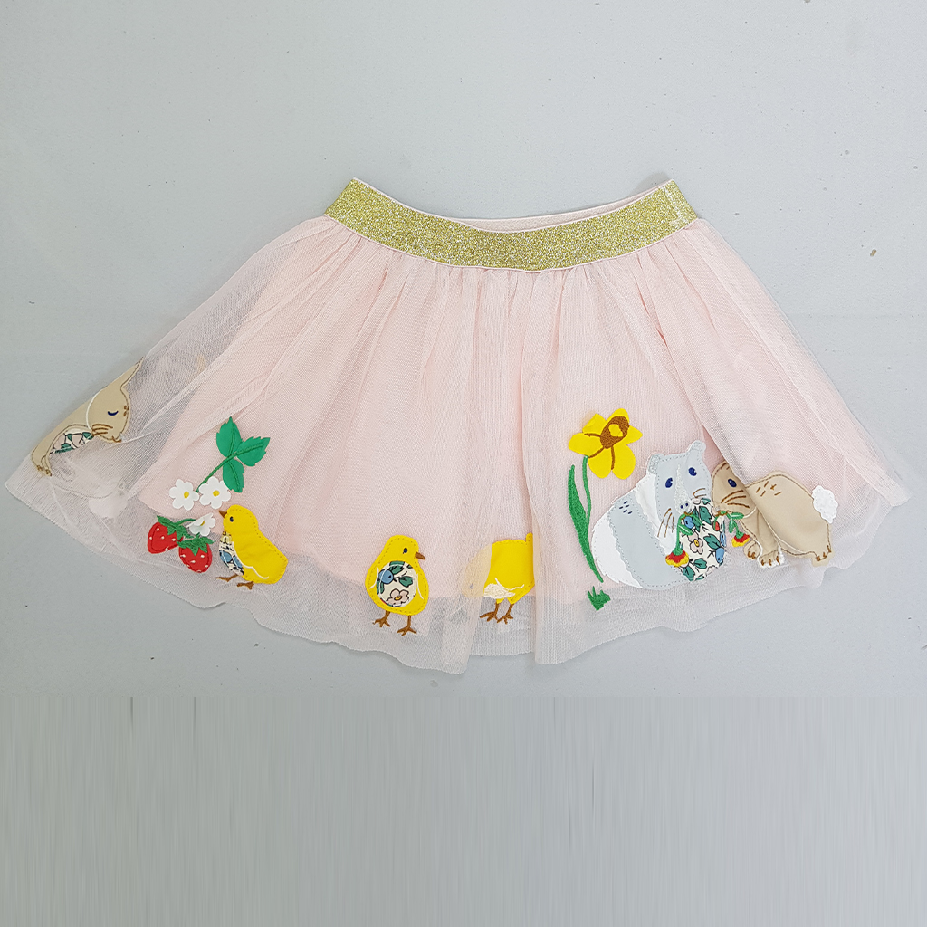 دامن دخترانه 28667 سایز 2 تا 9 سال کد 2 مارک Mini BODEN