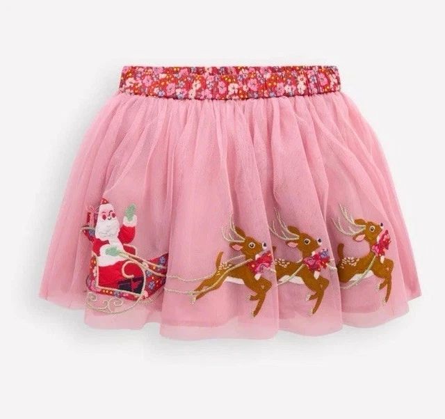 دامن دخترانه 28667 سایز 2 تا 12 سال کد 12 مارک Mini BODEN