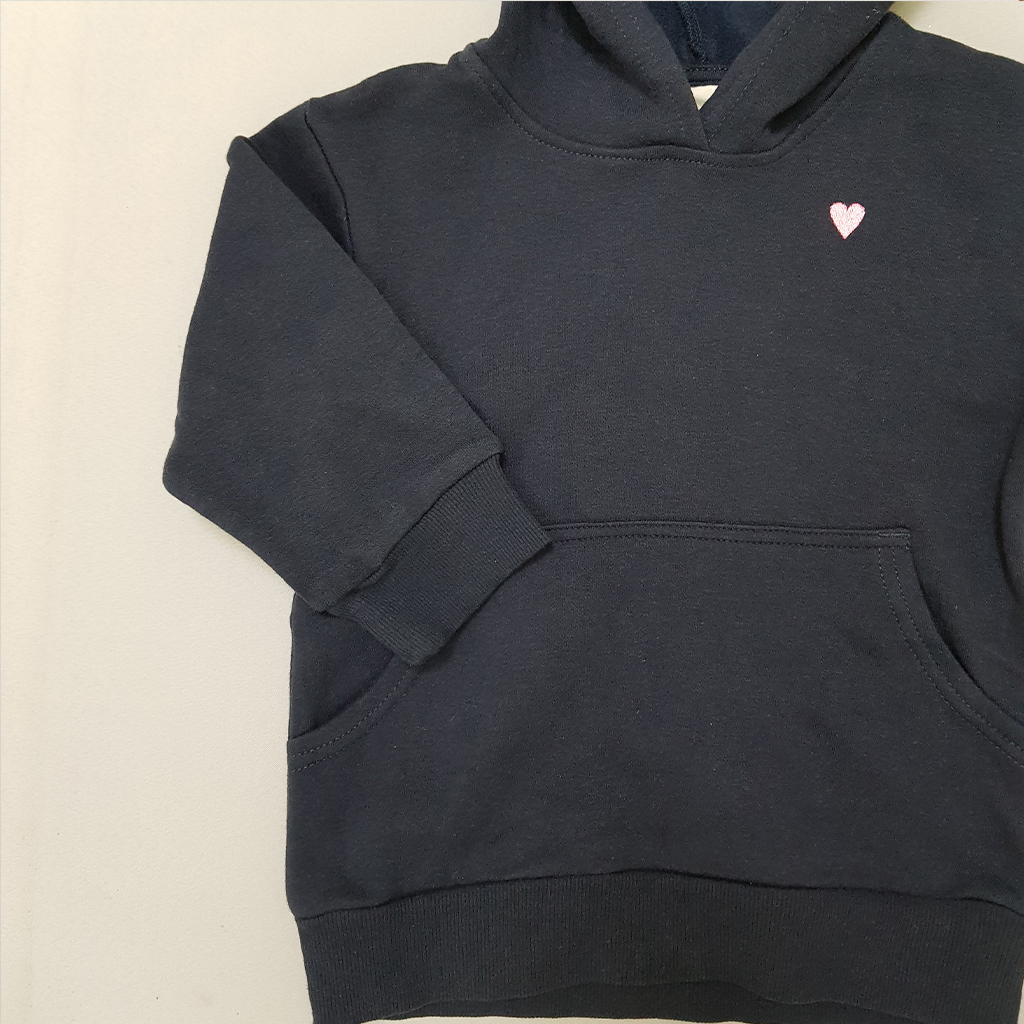 هودی دخترانه 28577 سایز 1.5 تا 12 سال کد 2 مارک H&M