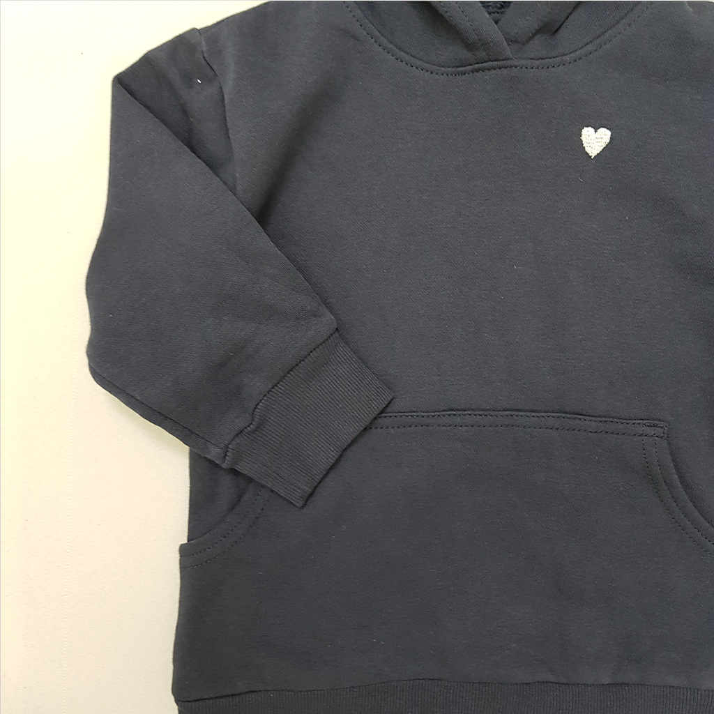 هودی دخترانه 28577 سایز 1.5 تا 12 سال کد 2 مارک H&M