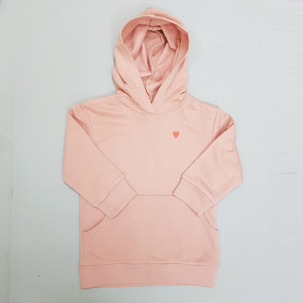 هودی دخترانه 28577 سایز 1.5 تا 10 سال کد 1 مارک H&M