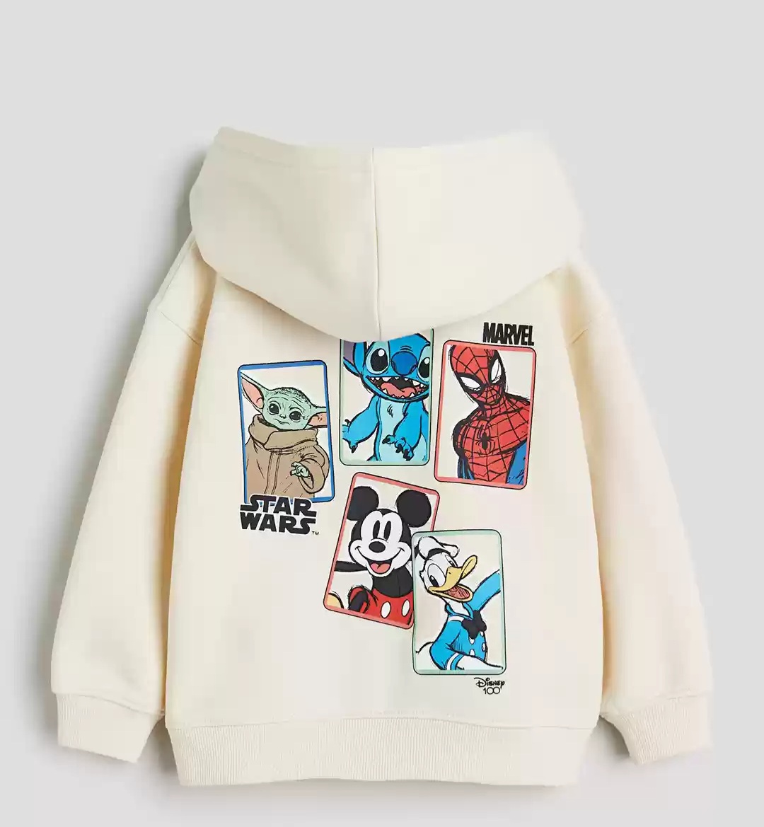 ست سویشرت شلوار پسرانه 28740 سایز 2 تا 10 سال مارک H&M
