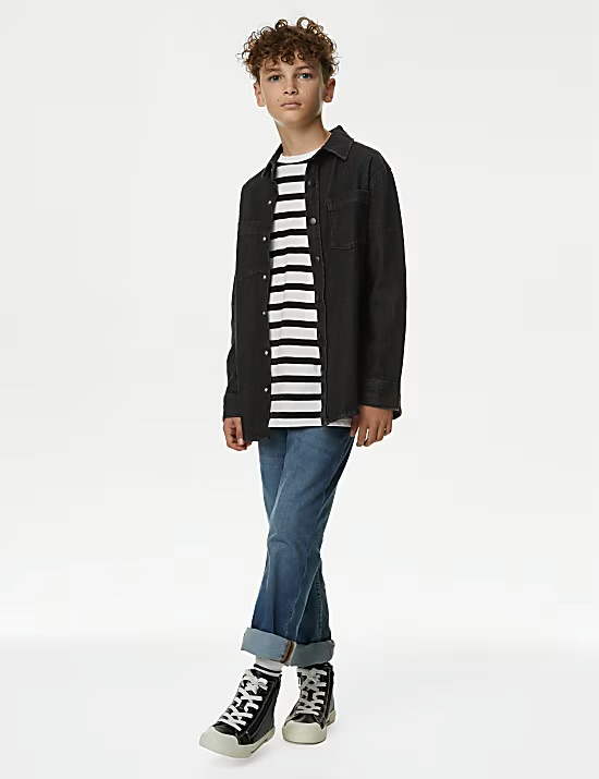 ست دو تکه دخترانه 28728 سایز 6 تا 16 سال کد 1 مارک M&S