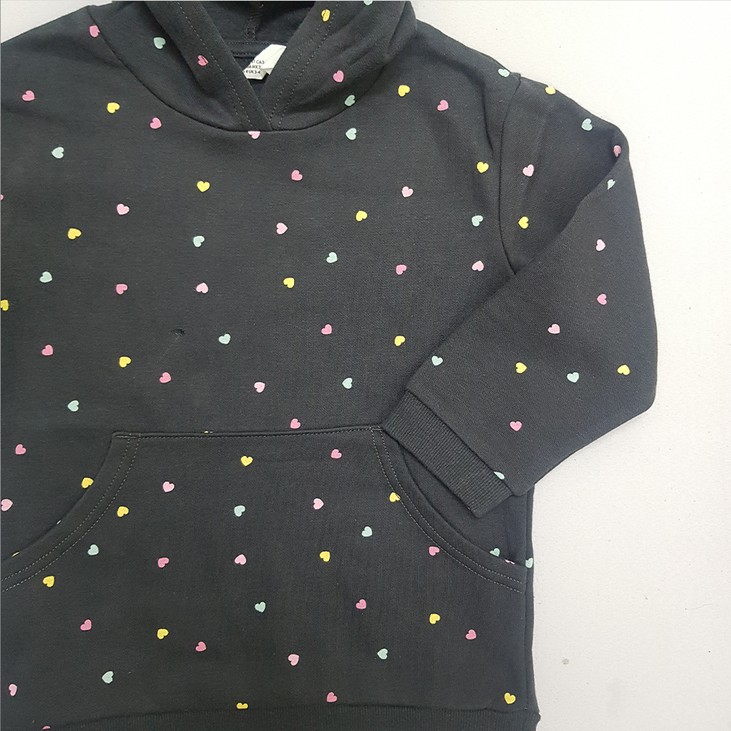هودی دخترانه 28753 سایز 1.5 تا 10 سال کد 2 مارک H&M