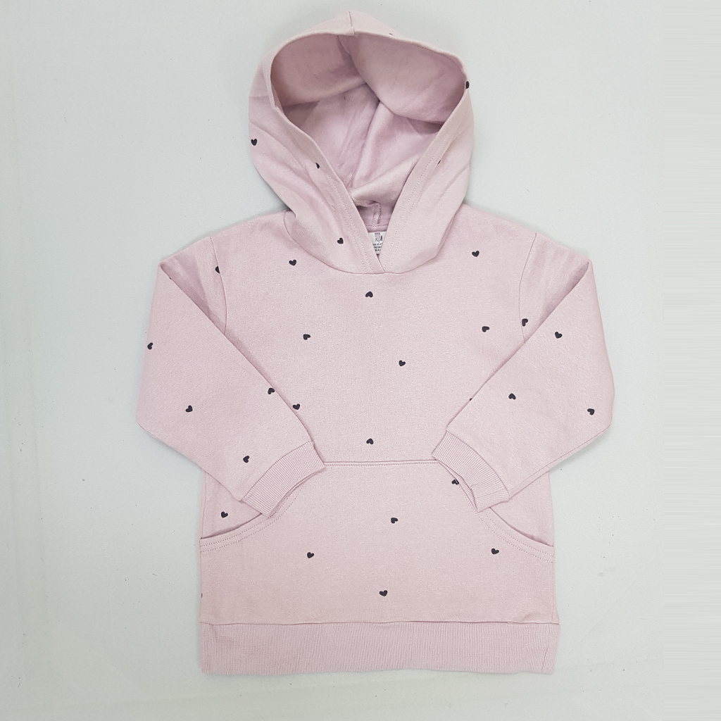 هودی دخترانه 28753 سایز 1.5 تا 10 سال کد 2 مارک H&M