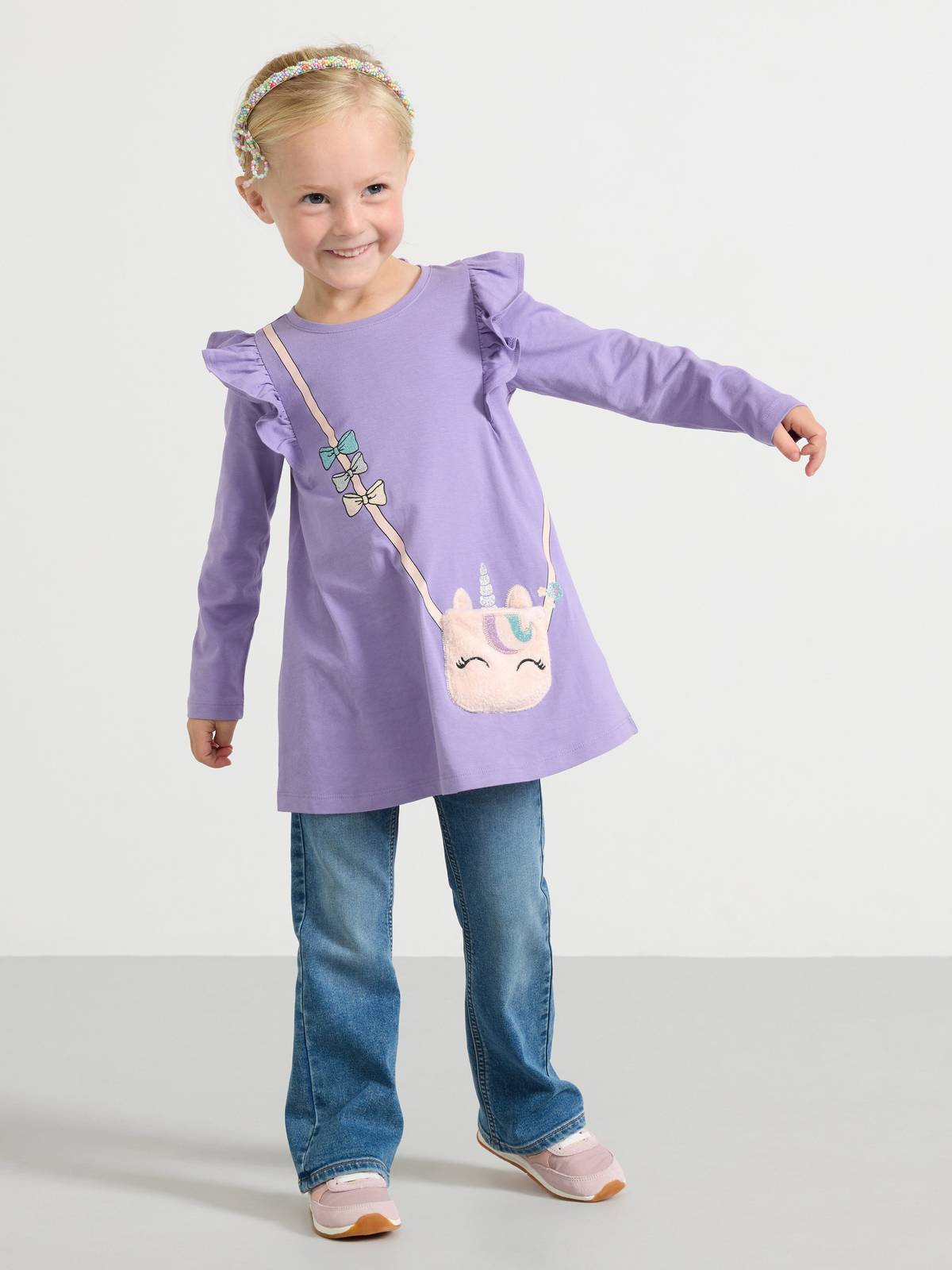 سارافون دخترانه 28782 سایز 1.5 تا 8 سال کد 1 مارک LINDEX
