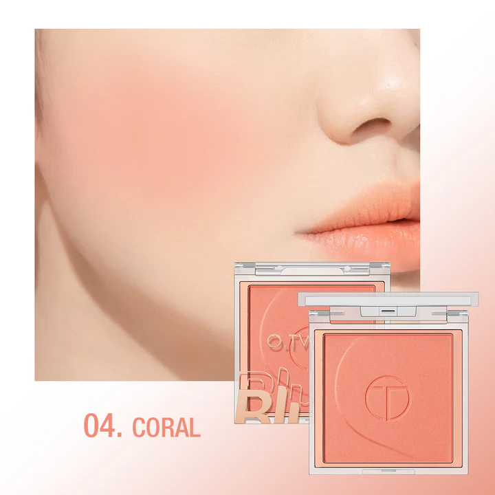 رژگونه پودری برند O.TWO.O  کد (2021) FFLSC044
