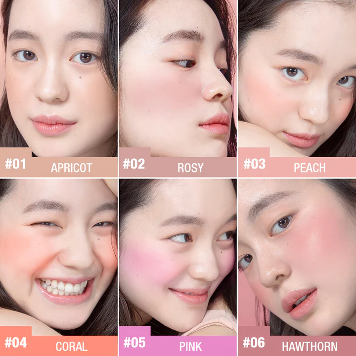 رژگونه پودری برند O.TWO.O  کد (2021) FFLSC044