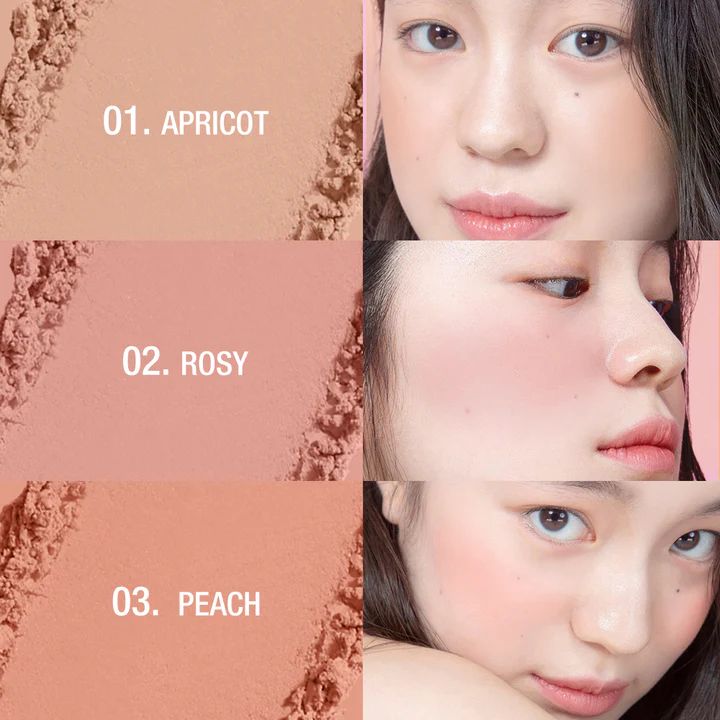 رژگونه پودری برند O.TWO.O  کد (2021) FFLSC044