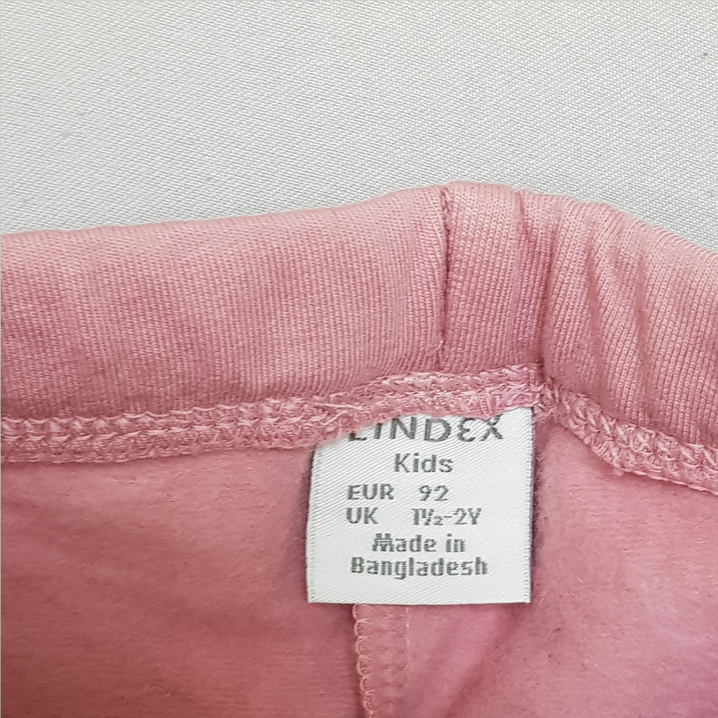 شلوار توپنبه ای دخترانه 28789 سایز 1.5 تا 8 سال کد 3 مارک LINDEX
