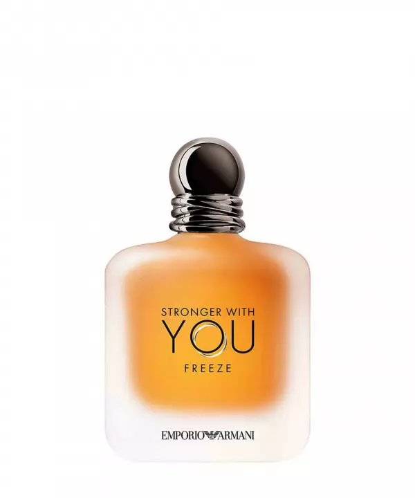 عطر مردانه جورجیو آرمانی مدل Stronger With You Freeze 100 حجم 100 میلی‌لیتر (تستر) کد 2097