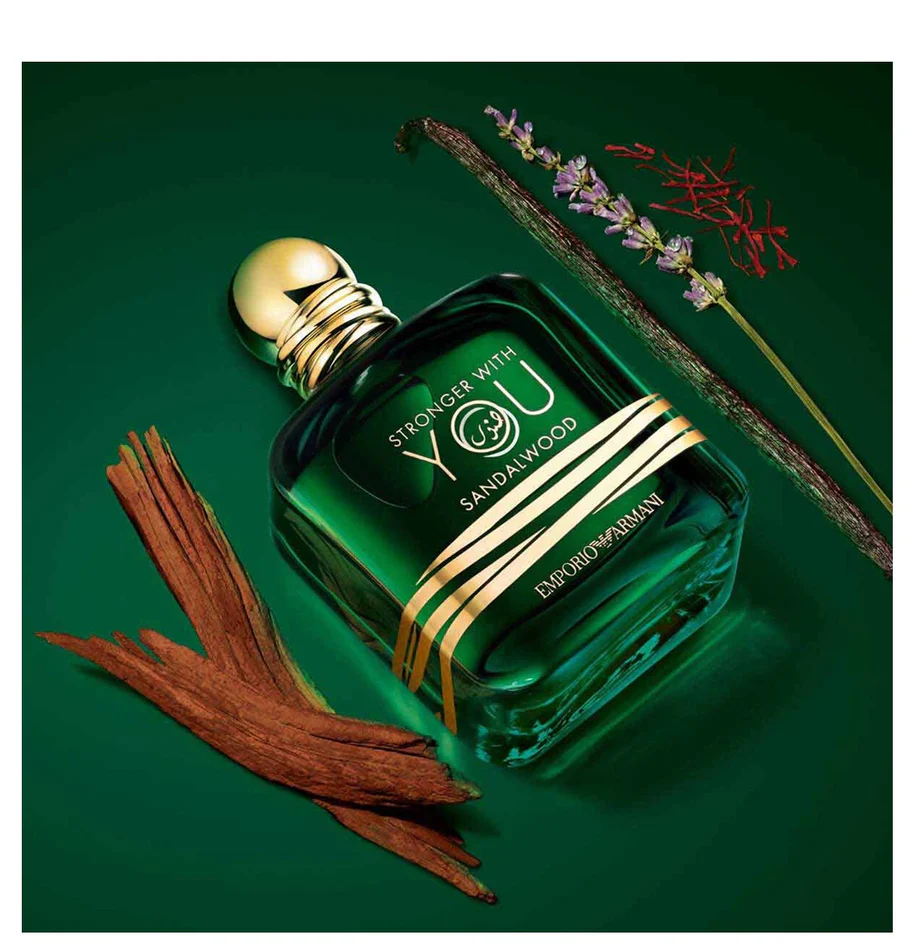 ادو پرفیوم مردانه امپوریو آرمانی استرونگر ویت یو سندل وود (Emporio Armani Stronger With You Sandalwood) (تستر) کد2045