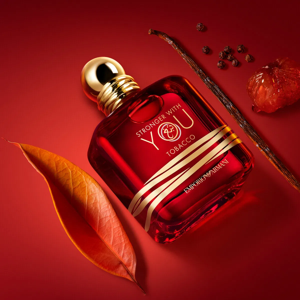 ادو پرفیوم مردانه امپوریو آرمانی استرونگر ویت یو توباکو (Emporio Armani Stronger With You Tobacco) (تستر) کد 2048