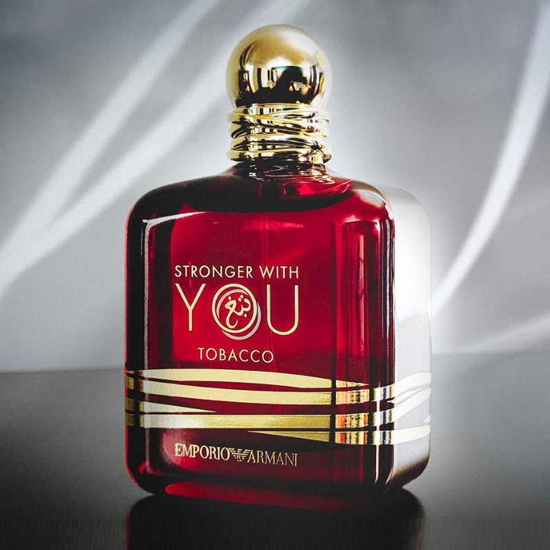 ادو پرفیوم مردانه امپوریو آرمانی استرونگر ویت یو توباکو (Emporio Armani Stronger With You Tobacco) (تستر) کد 2048