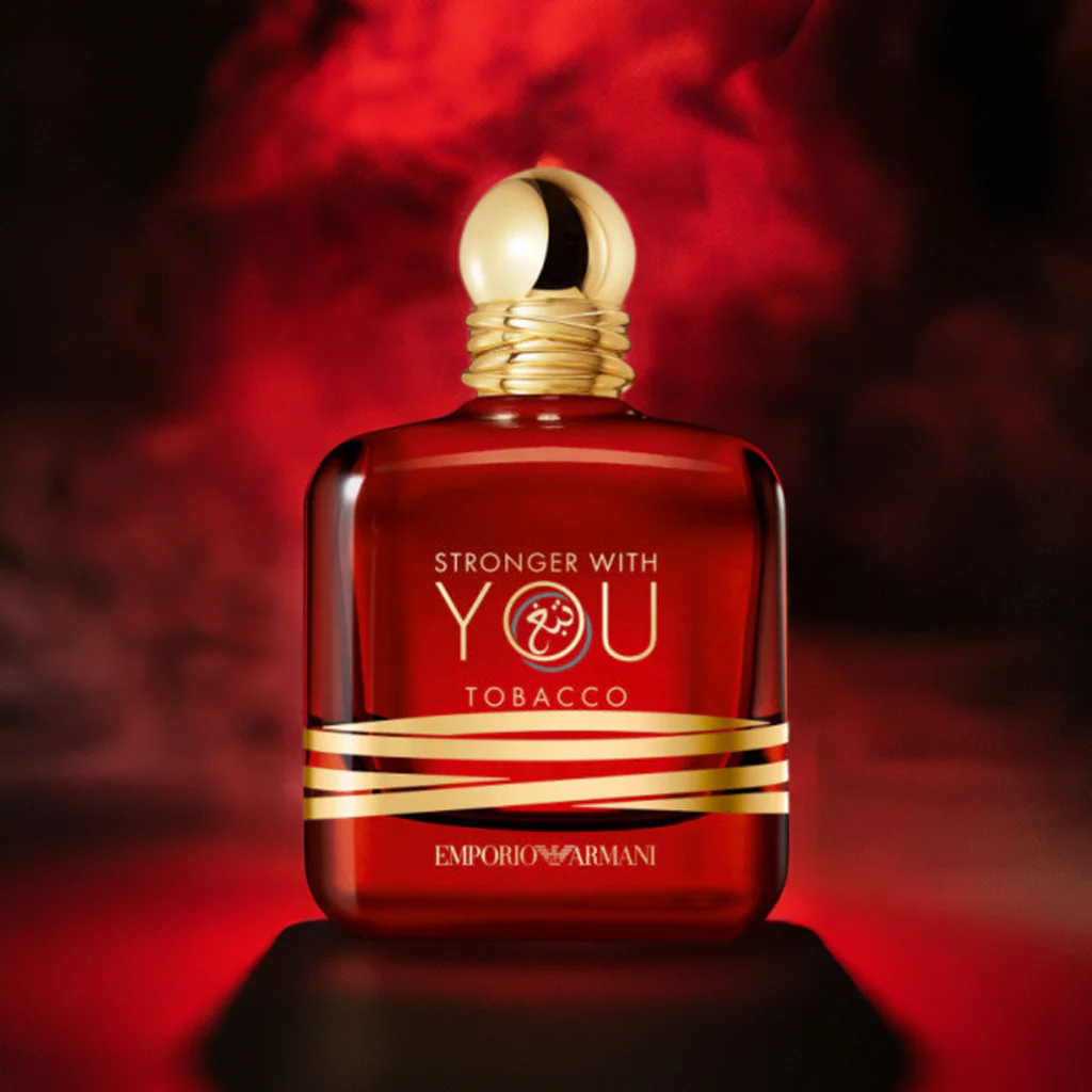 ادو پرفیوم مردانه امپوریو آرمانی استرونگر ویت یو توباکو (Emporio Armani Stronger With You Tobacco) (تستر) کد 2048