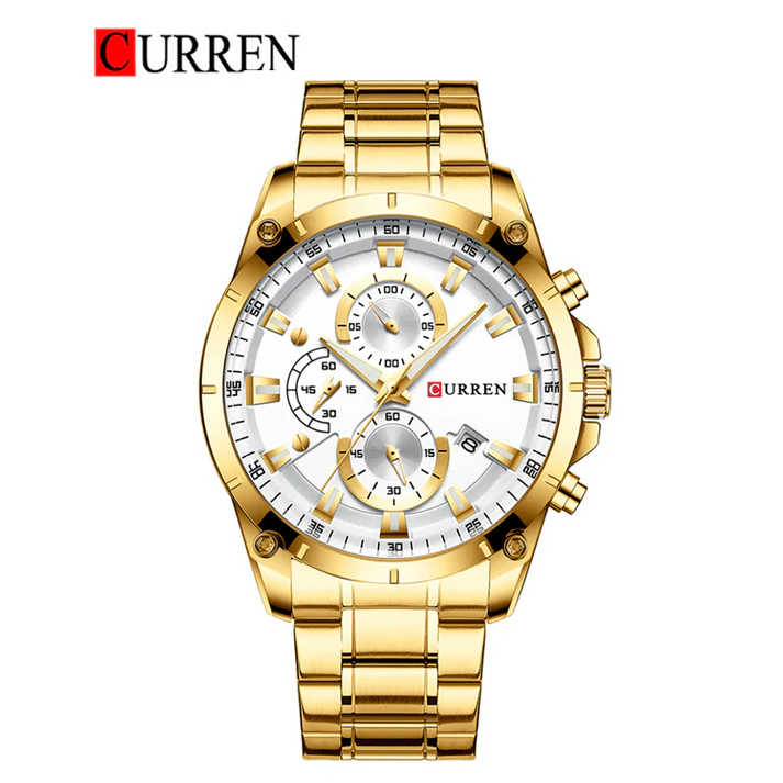 ساعت مچی مردانه مدل کرنوگراف برند 8360 CURREN  کد 2156