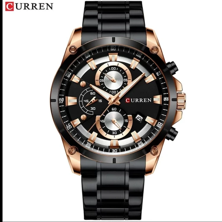 ساعت مچی مردانه مدل کرنوگراف برند 8360 CURREN  کد 2156