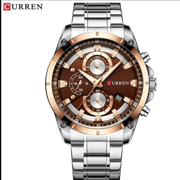 ساعت مچی مردانه مدل کرنوگراف برند 8360 CURREN  کد 2156