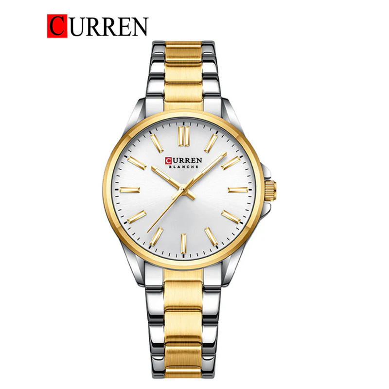 ساعت مچی زنانه برند CURREN 9090 کد 2167