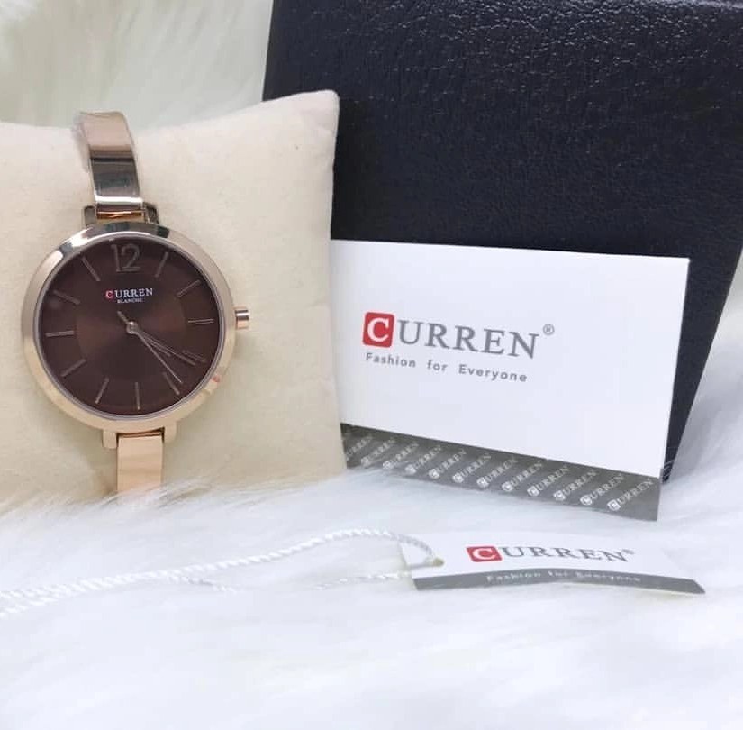 ساعت مچی زنانه برند CURREN 9012 کد 2358