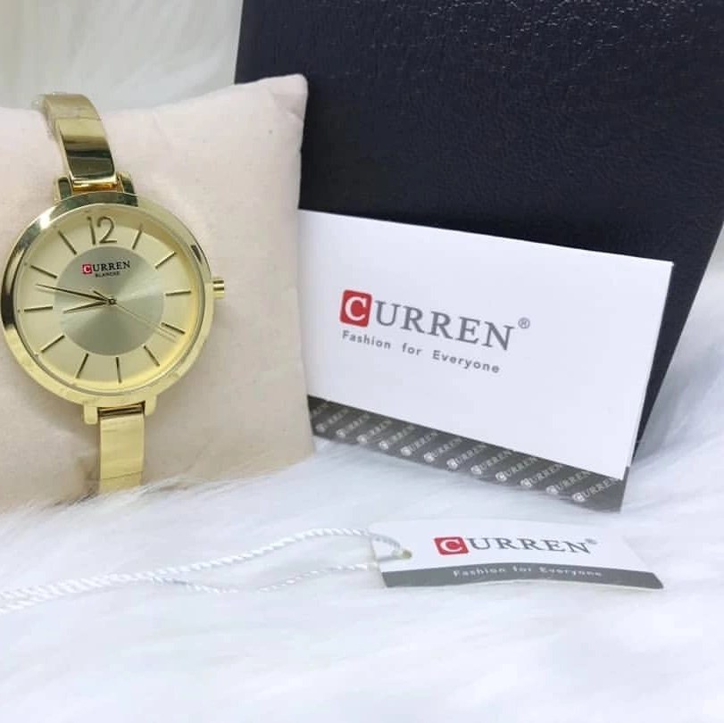 ساعت مچی زنانه برند CURREN 9012 کد 2358