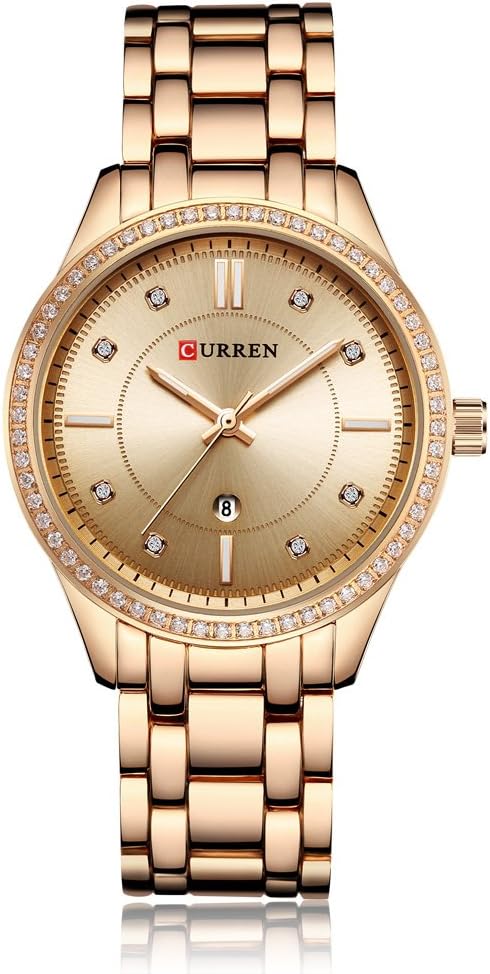 ساعت مچی زنانه برند CURREN 9010 کد 2171