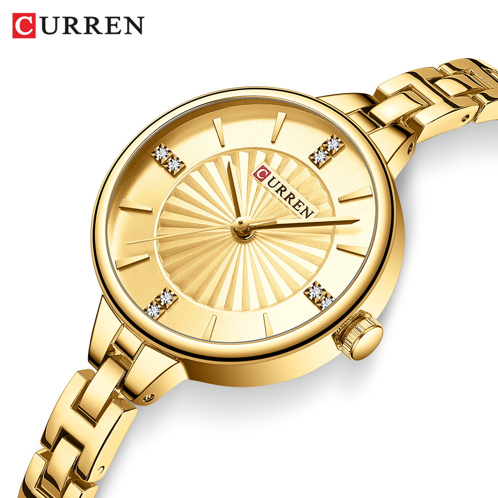 ساعت مچی زنانه برند CURREN 9097 کد 2361