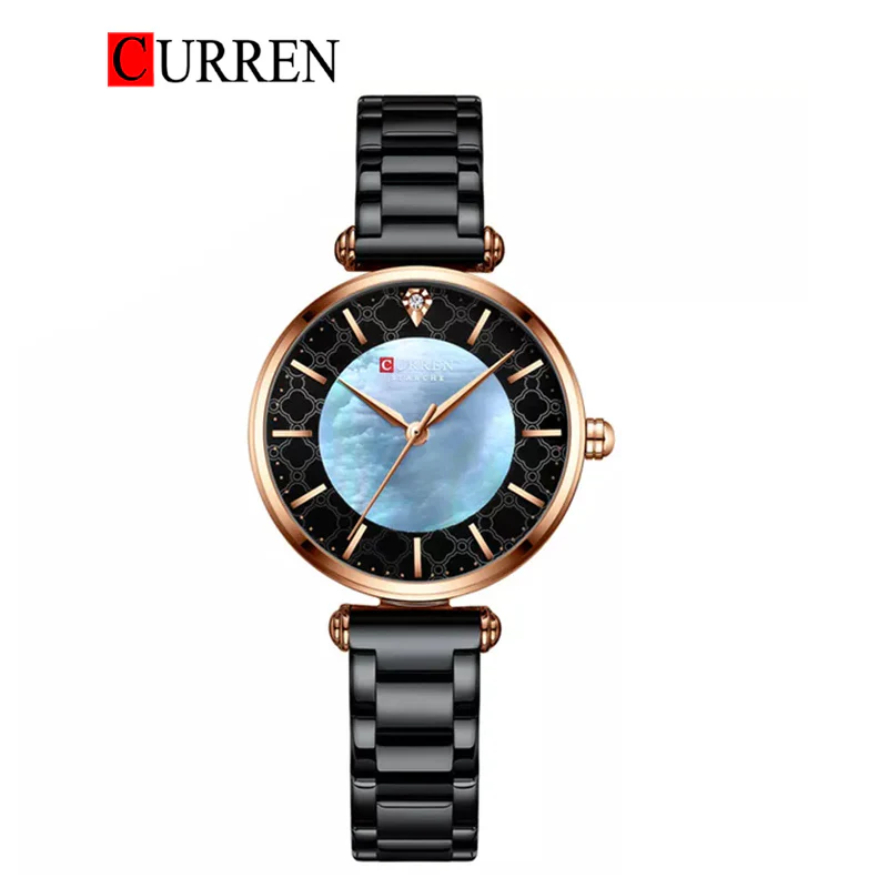 ساعت مچی زنانه برند 9072 CURREN  کد 2174