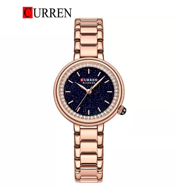 ساعت مچی زنانه برند CURREN 9089 کد 2179
