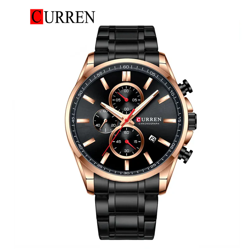 ساعت مچی مردانه برند CURREN 8368 کد 2185
