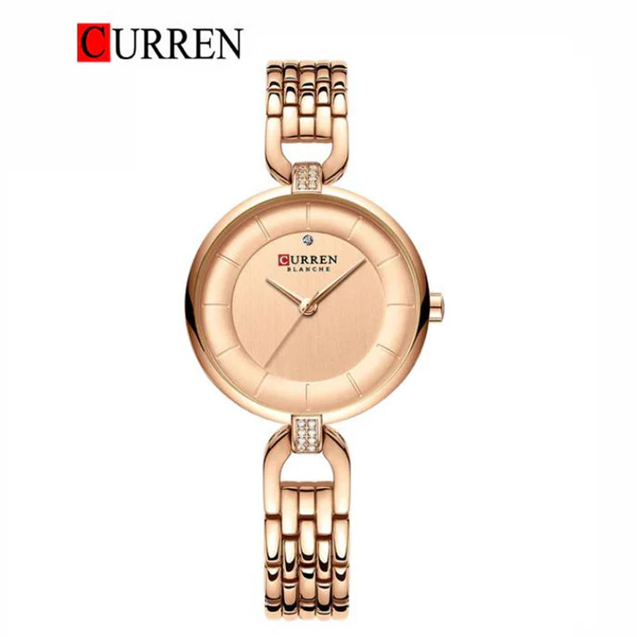 ساعت مچی زنانه برند CURREN 9052  کد 2186