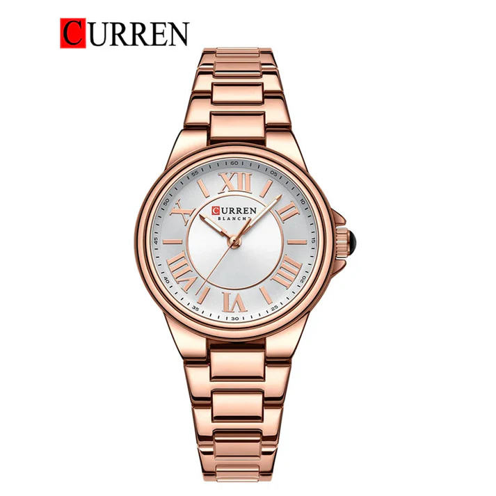 ساعت مچی زنانه برند CURREN 9091 کد 2190