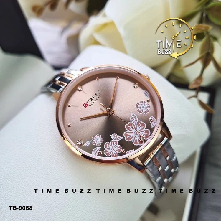 ساعت مچی زنانه برند CURREN 9068  کد2191