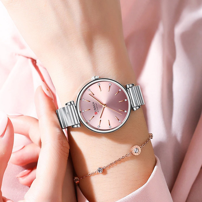 ساعت مچی زنانه برند CURREN 9081 کد 2366