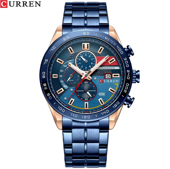 ساعت مچی مردانه برند CURREN 8410 کد 2274