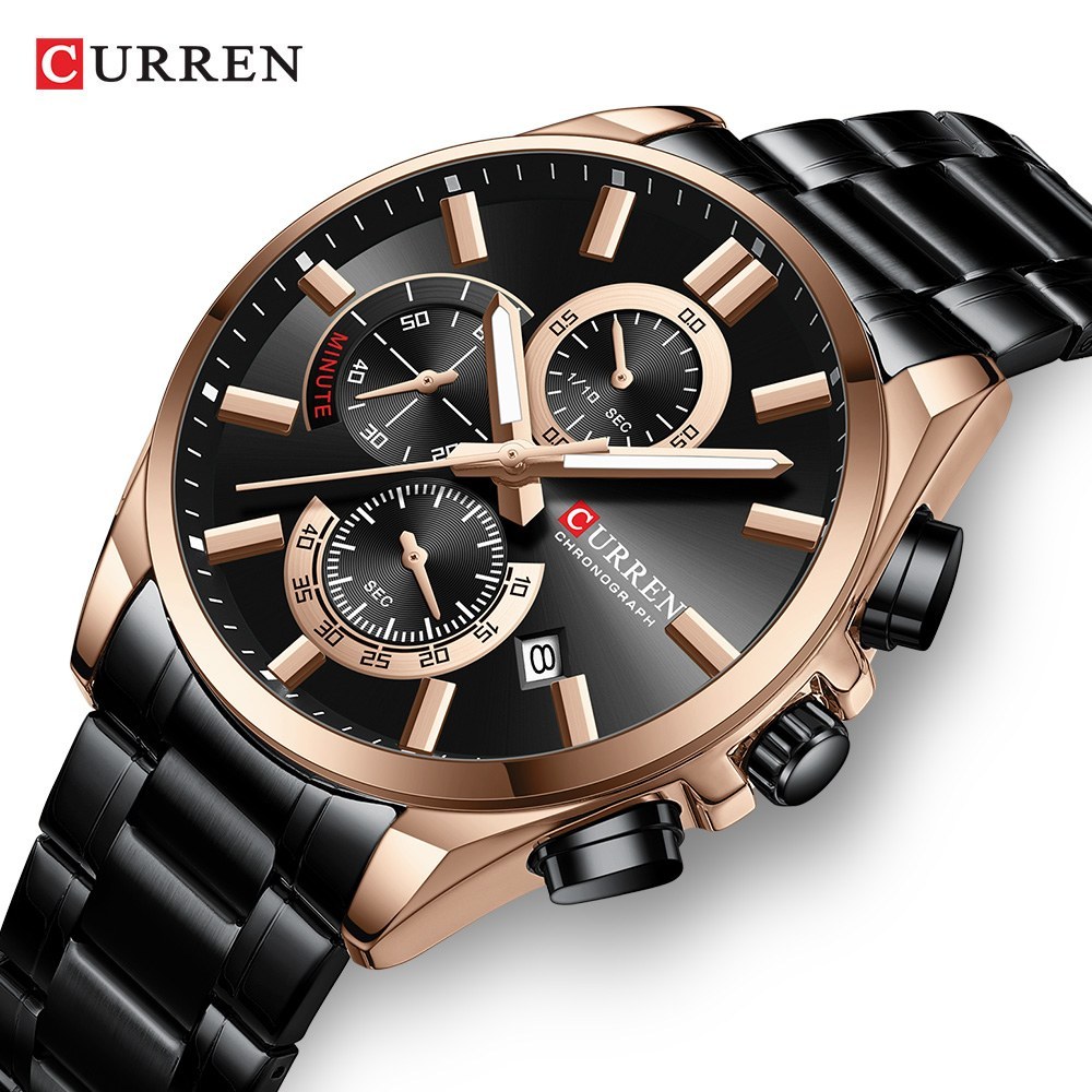 ساعت مچی کرونوگراف مردانه برند 8475 CURREN  کد 2207