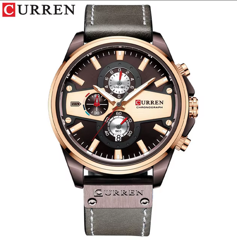 ساعت مچی مردانه برند CURREN 8394 کد 2284