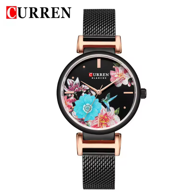 ساعت مچی زنانه برند CURREN 9053 کد 2300