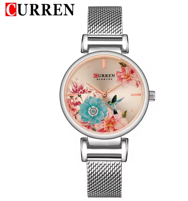 ساعت مچی زنانه برند CURREN 9053 کد 2300