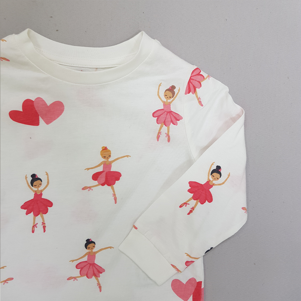 بلوز دخترانه 28744 سایز 1.5 تا 8 سال کد 1 مارک M&S