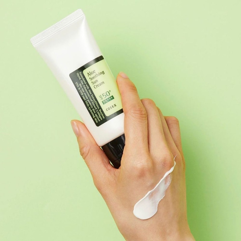 ضد آفتاب آلوئه ورا کوزارکس COSRX Aloe Soothing Sun Cream SPF50 (50 میل) کد 2235
