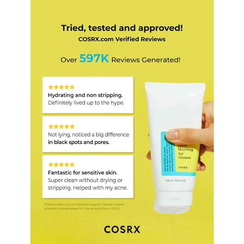 فوم شوینده صبحگاهی  COSRX Low pH Cleanser  (150میل) کد 2236