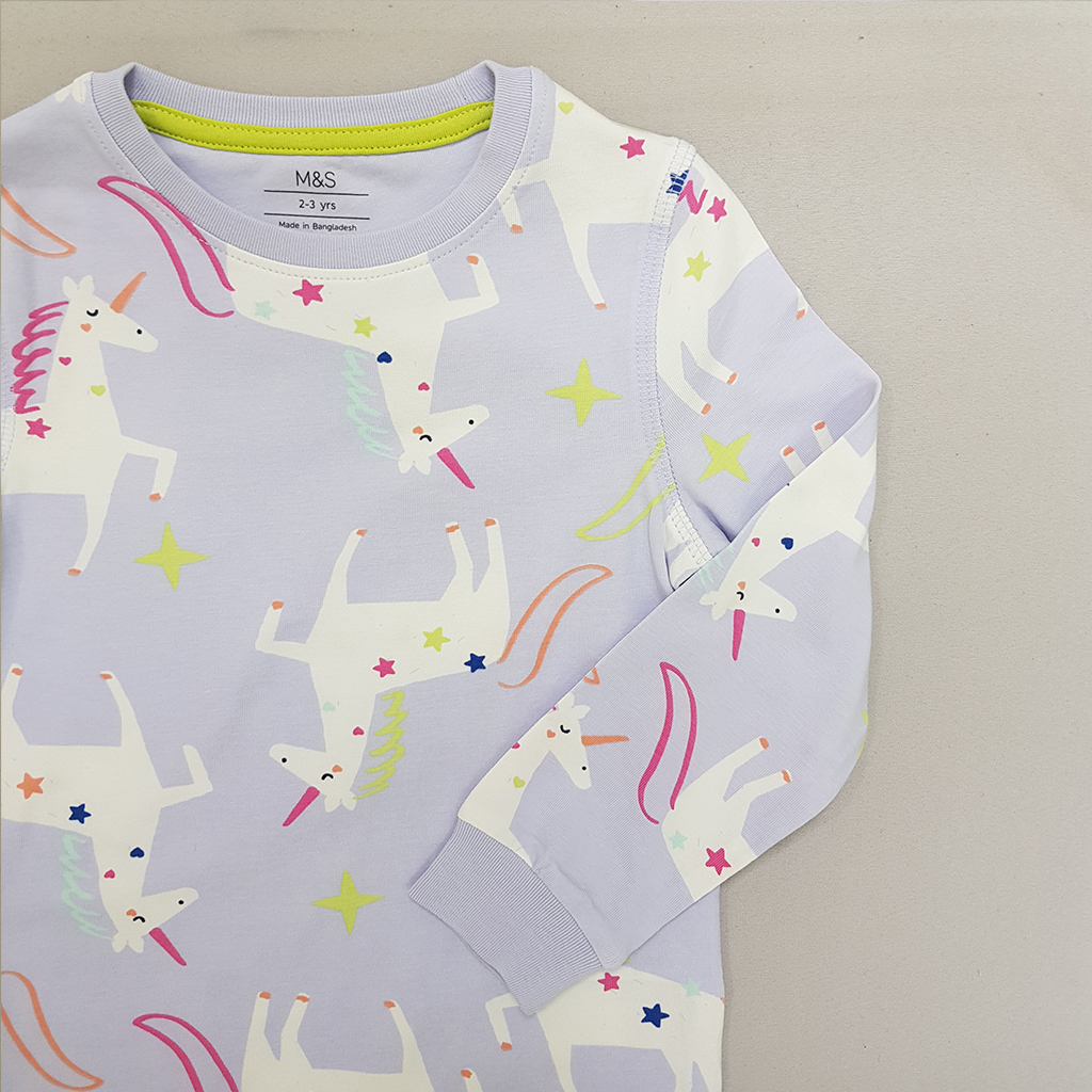 بلوز دخترانه  28748 سایز 2 تا 8 سال کد 3 مارک M&S