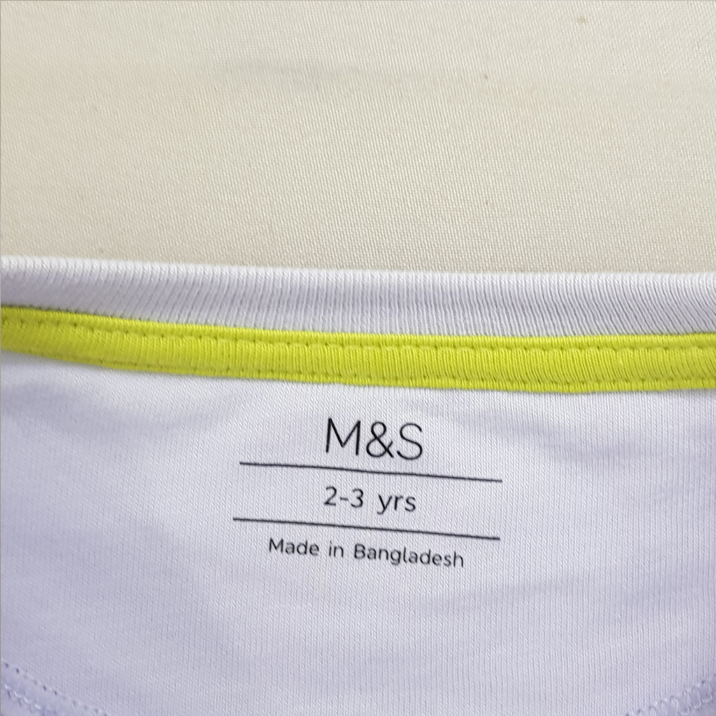 بلوز دخترانه  28748 سایز 2 تا 8 سال کد 3 مارک M&S