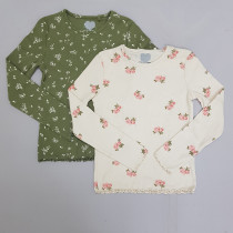 بلوز دخترانه 28754 سایز بدوتولد تا 4 سال کد 13