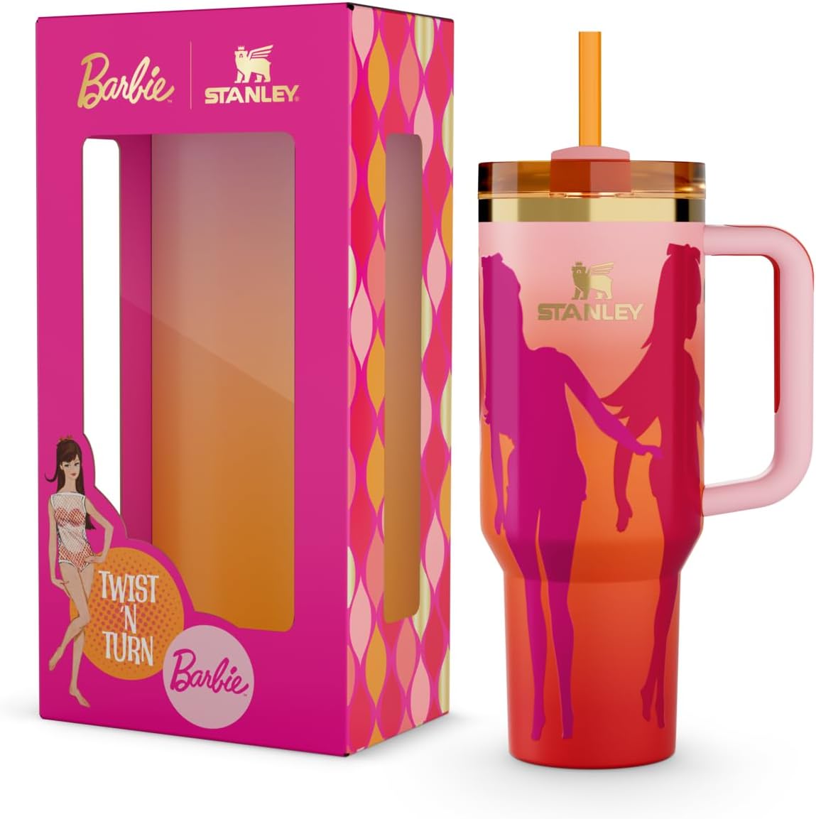 تامبلر استنلی طرح باربی (Stanley Barbie) کد 2247